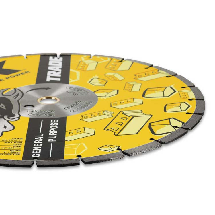 OX Premium Turbo Segmented Blade - Concrete/General Purpose