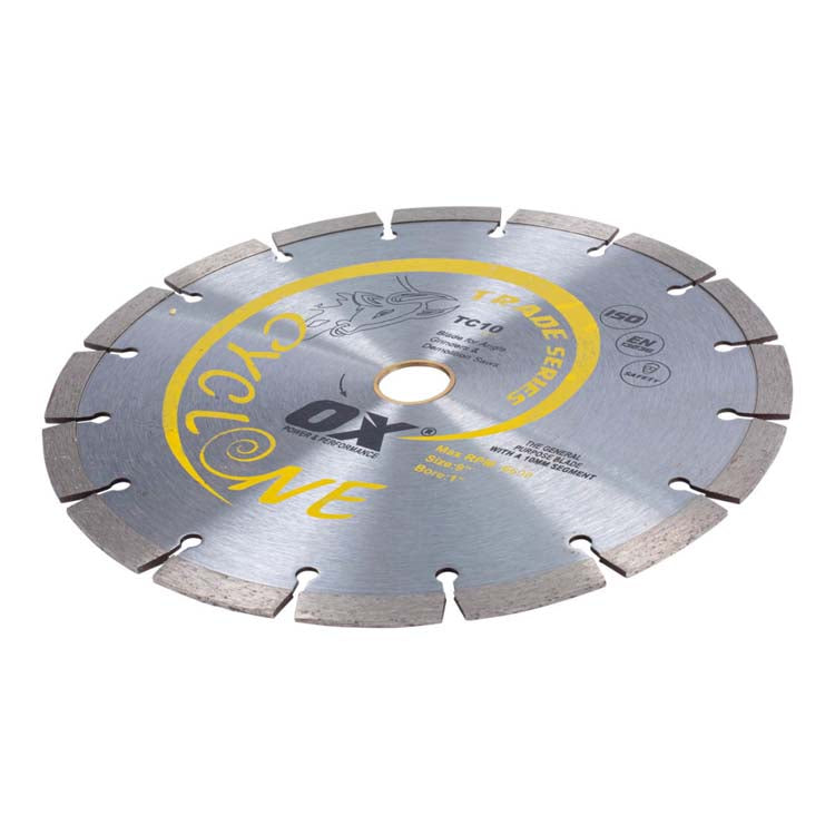 OX Premium Turbo Segmented Blade - Concrete/General Purpose