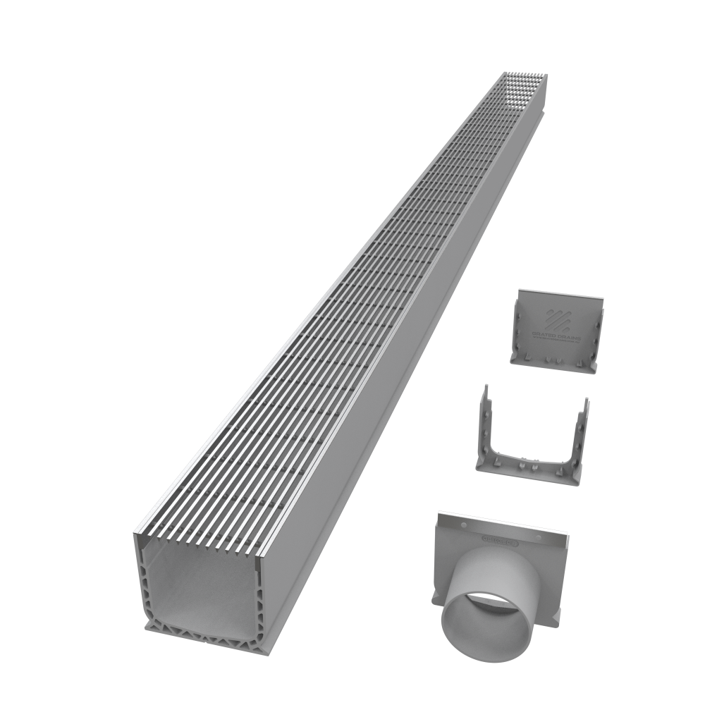 'One Channel' Outdoor Modular Drainage System