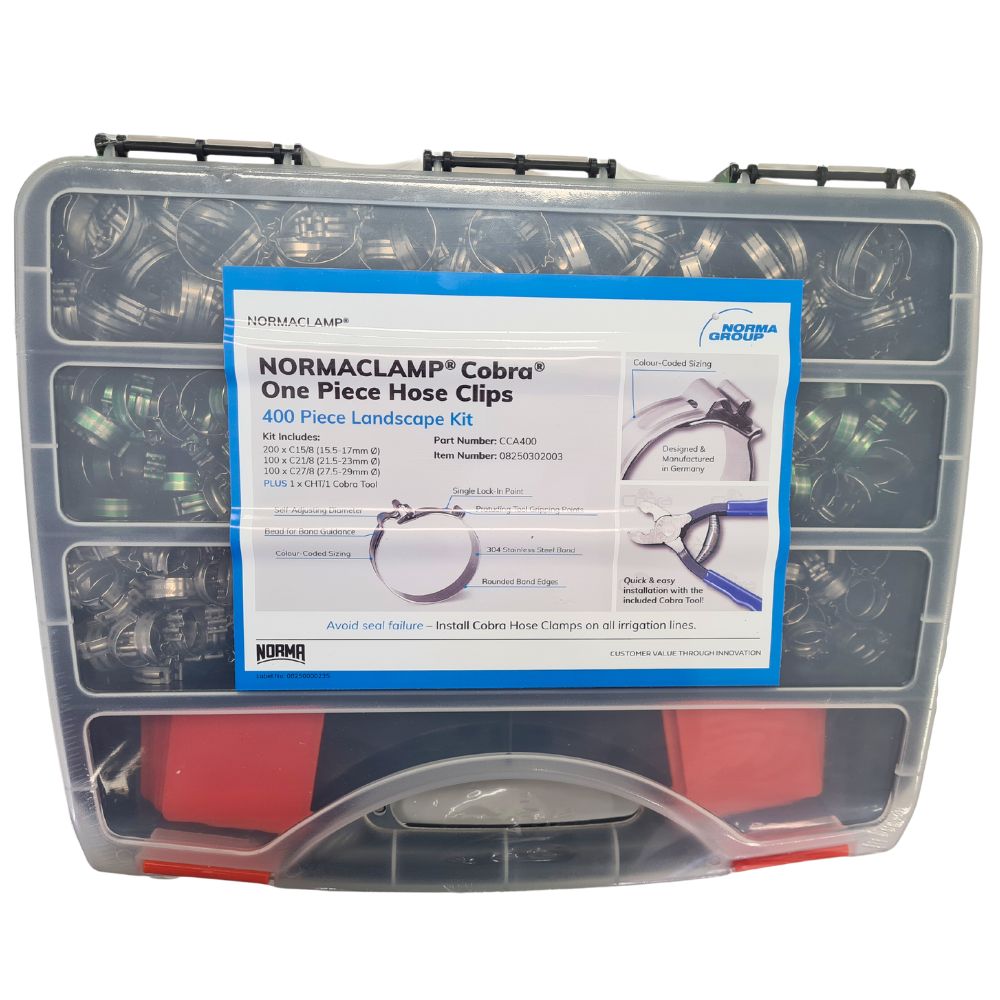 NORMACLAMP® Cobra 400 Piece Grab Kit