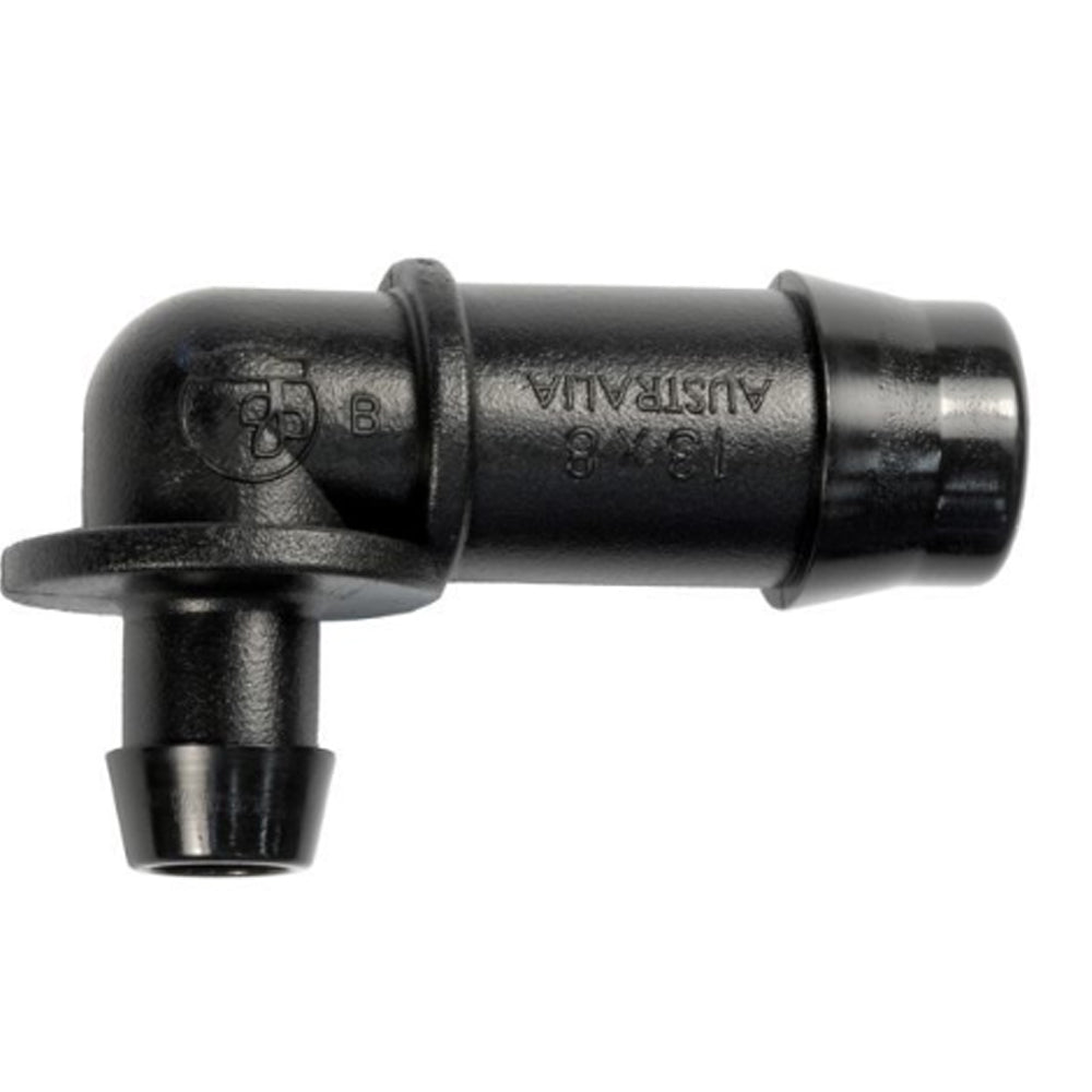 Antelco Take Off Elbow - 10mm x 13mm Barbed