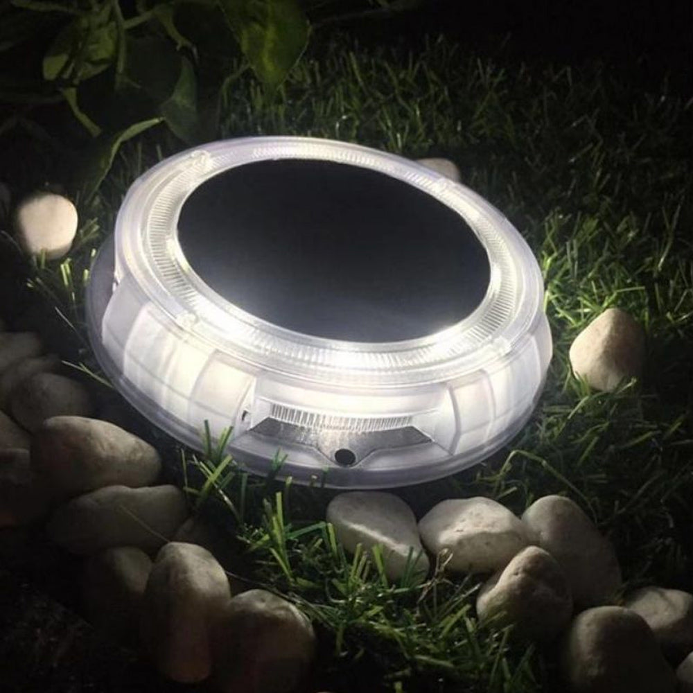 Cool White Solar Deck Light Pack of 2