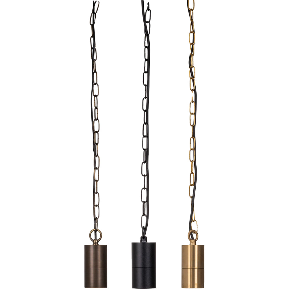 Havit 12V Tri Colour Outdoor Tivah Brass LED Pendant