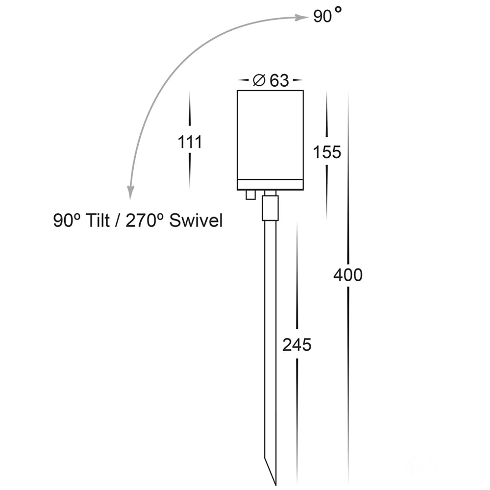 Havit Eden TRI Colour LED Garden Spike Lights