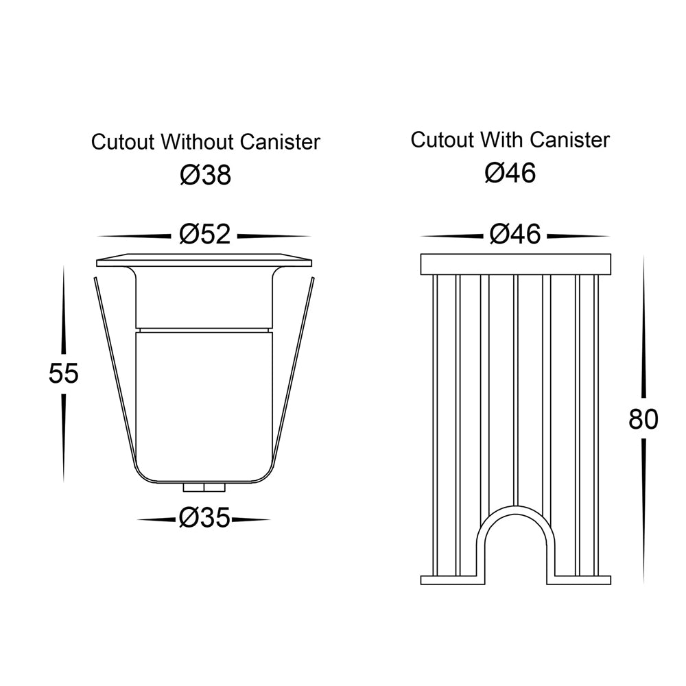 Havit 12V Elite Aluminium LED Inground Lights