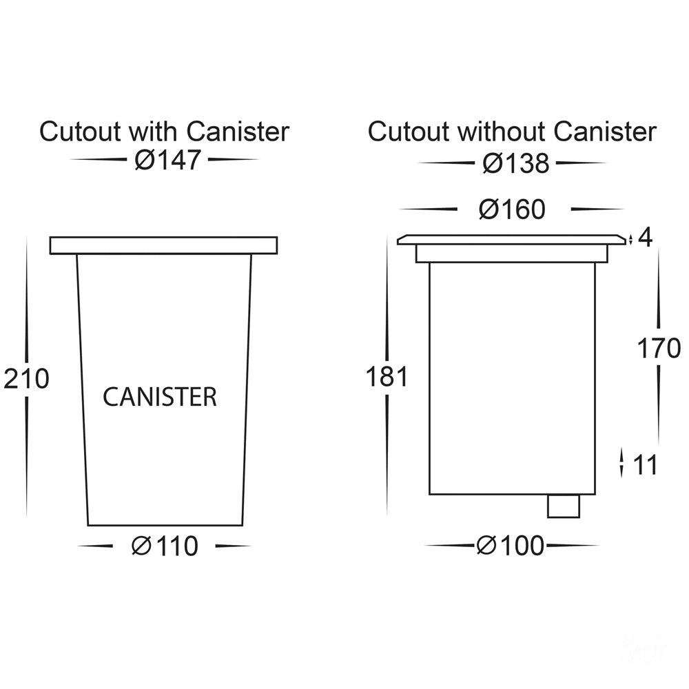 Havit 12v Toldo 316 Stainless Steel Adjustable LED Inground Light