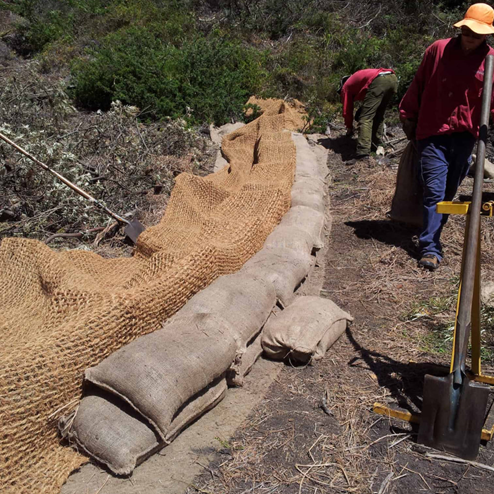 Hessian Sandbags 860mm x 370mm Pack of 50