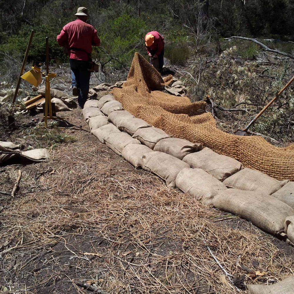 Hessian Sandbags 860mm x 370mm Pack of 50