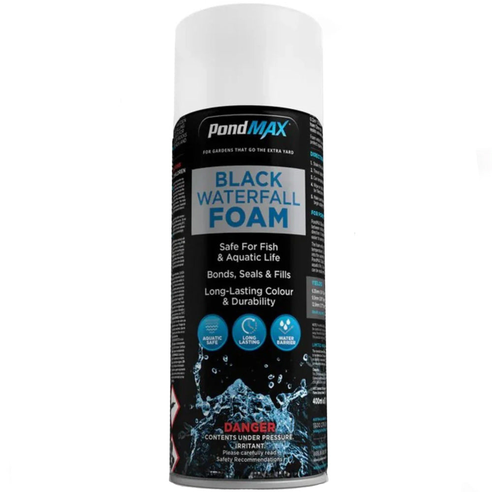 PondMax Black Waterfall Foam