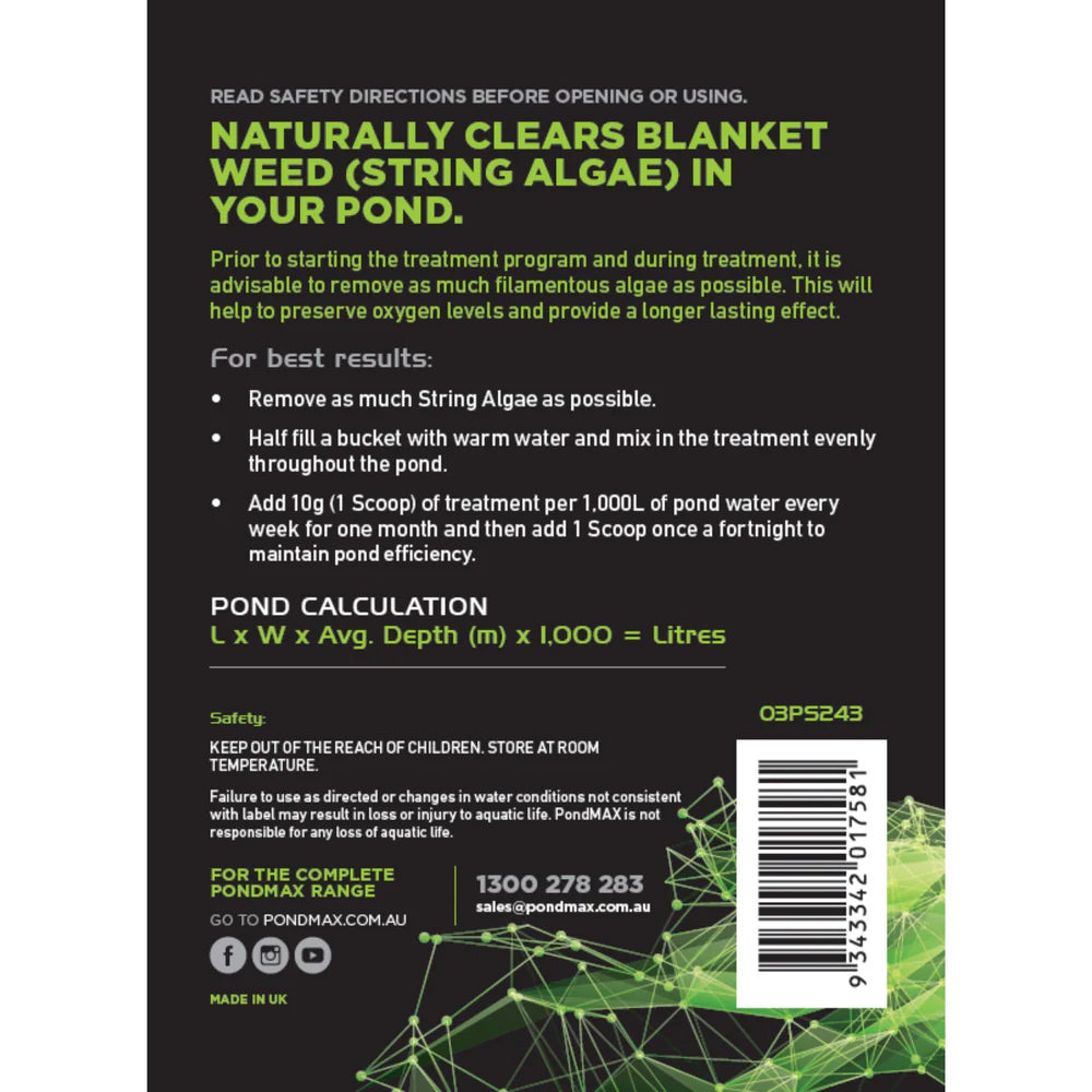PondMax String Algae Treatment