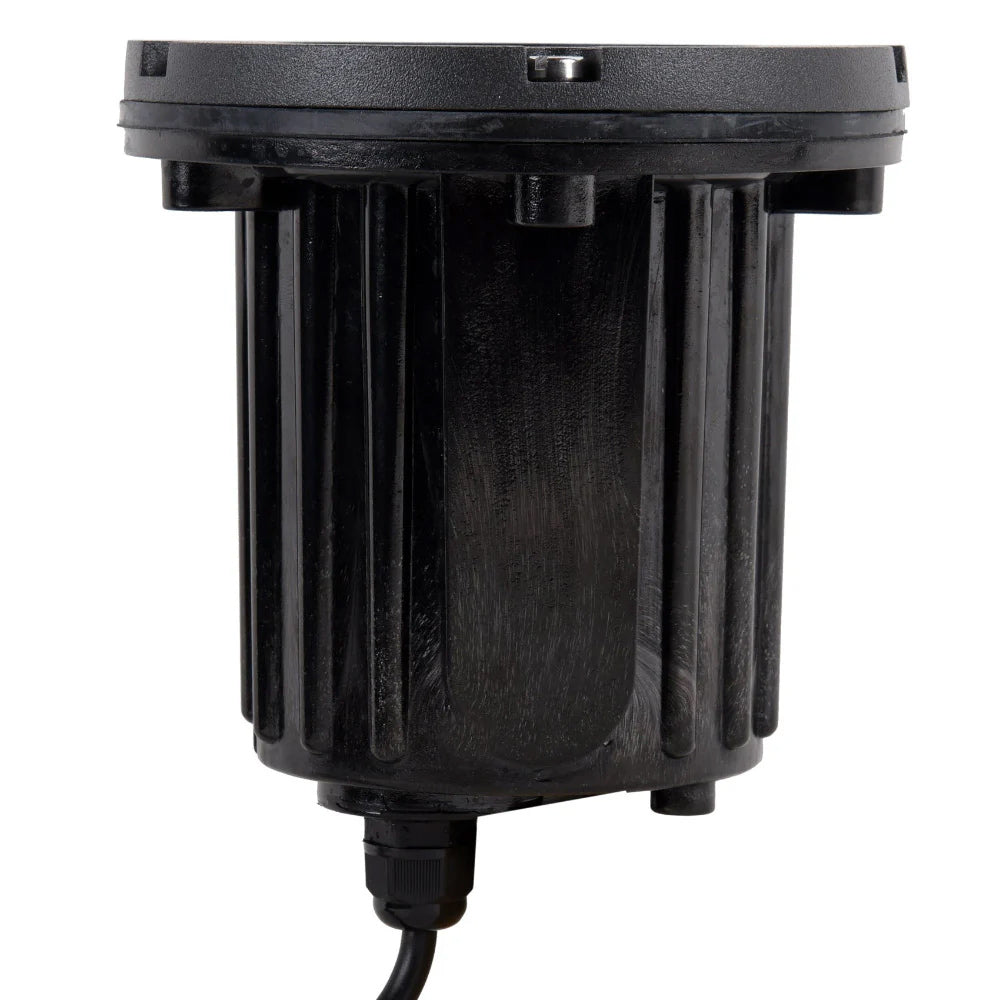 Pro Light Club Black Aluminium 3000K Inground Light