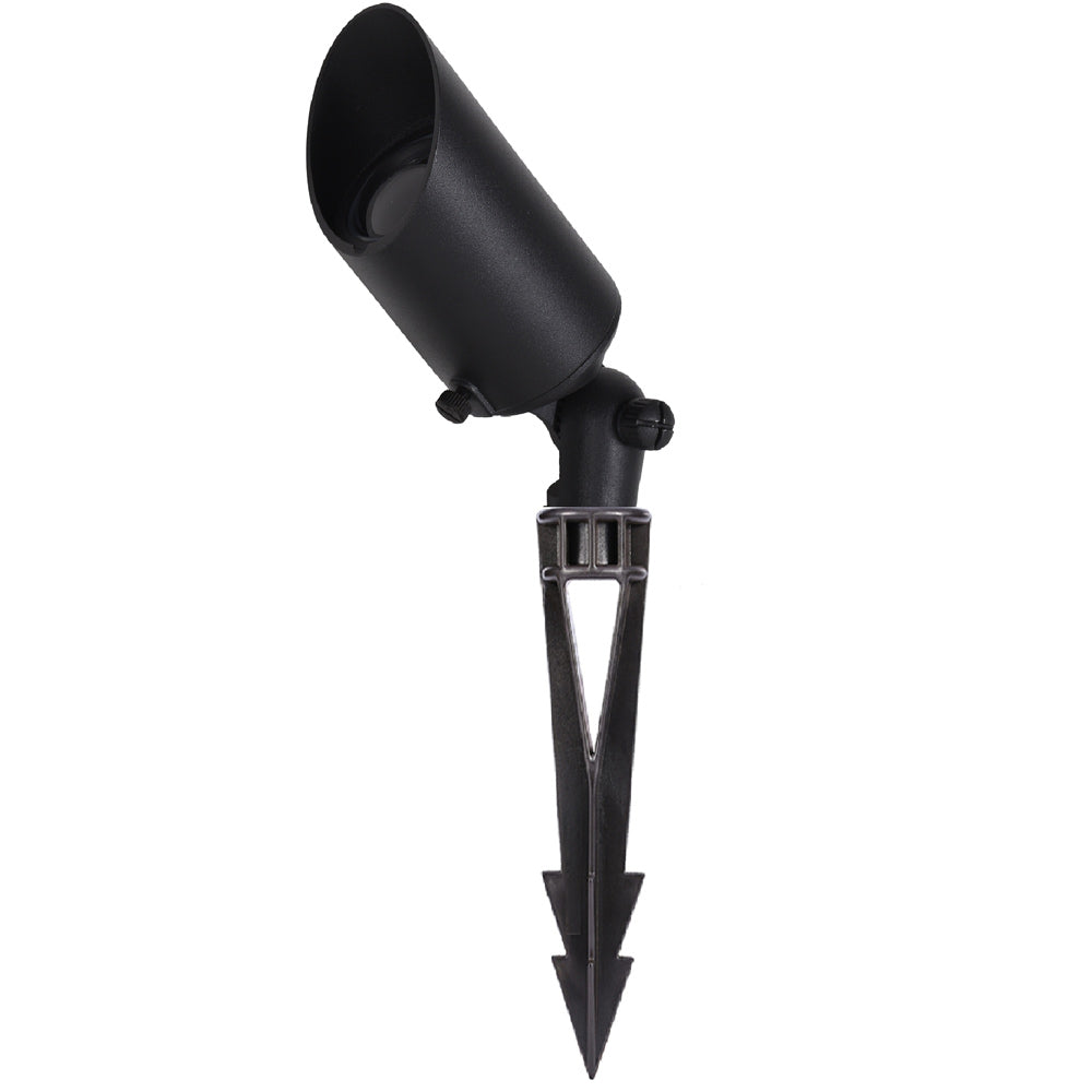 Pro Light Club Black Aluminium Spike Light