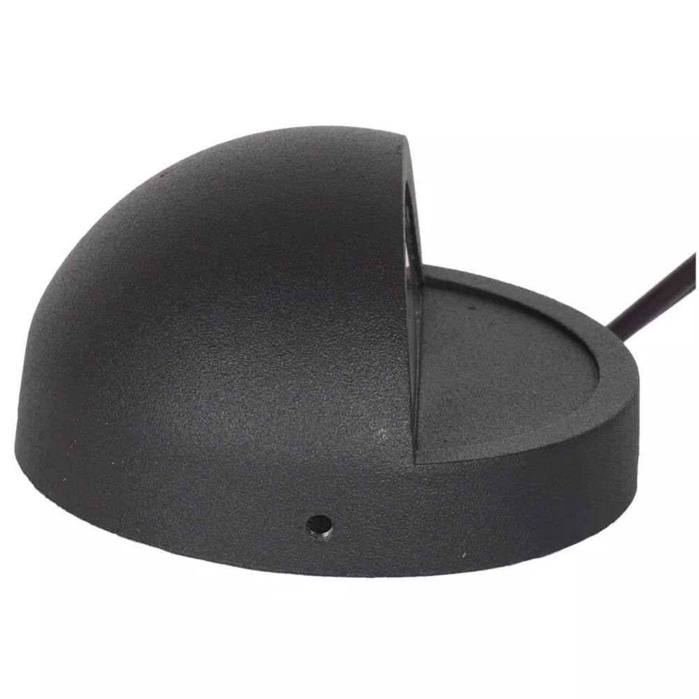 Pro Light Club Black Aluminium 3000k Step Light