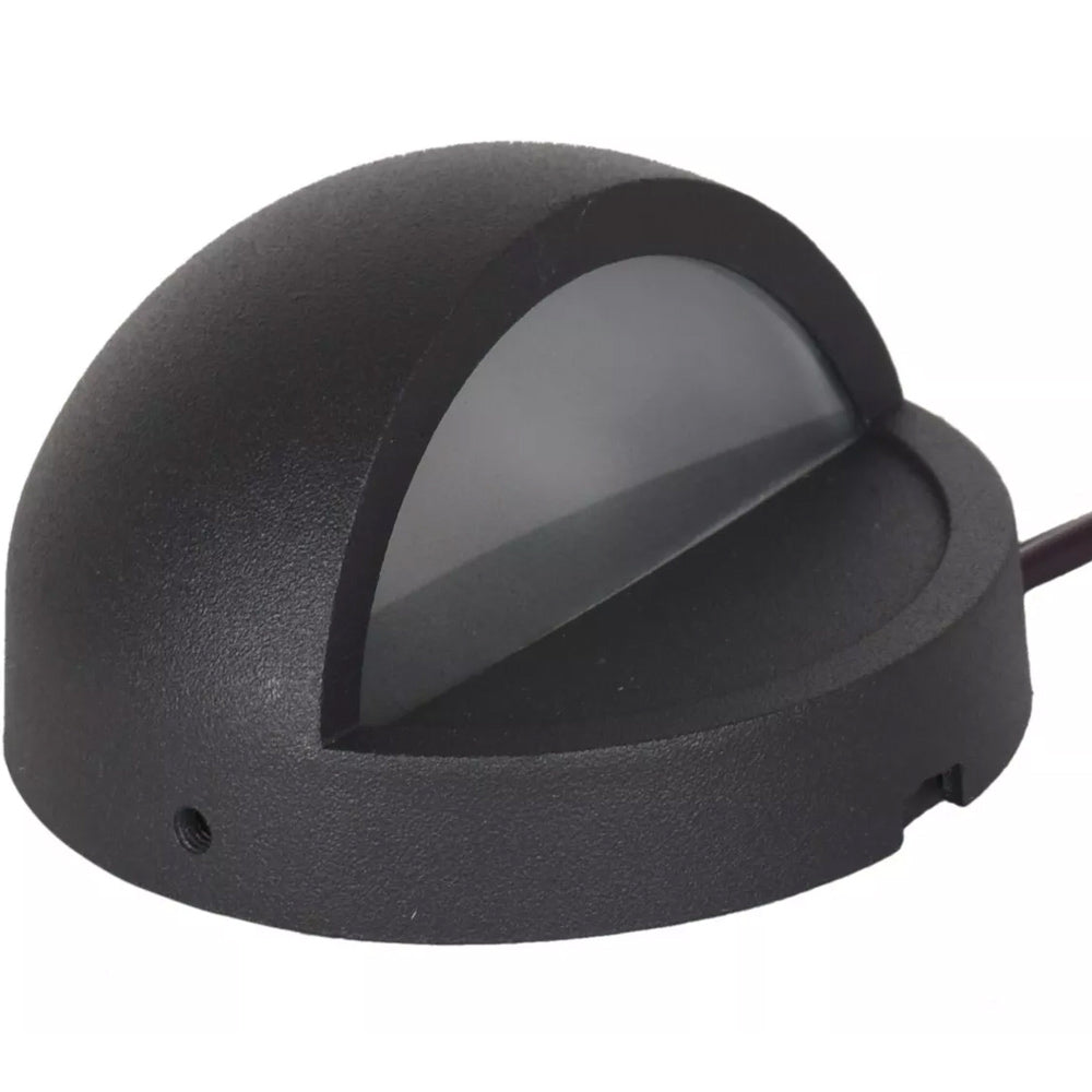 Pro Light Club Black Aluminium 3000k Step Light