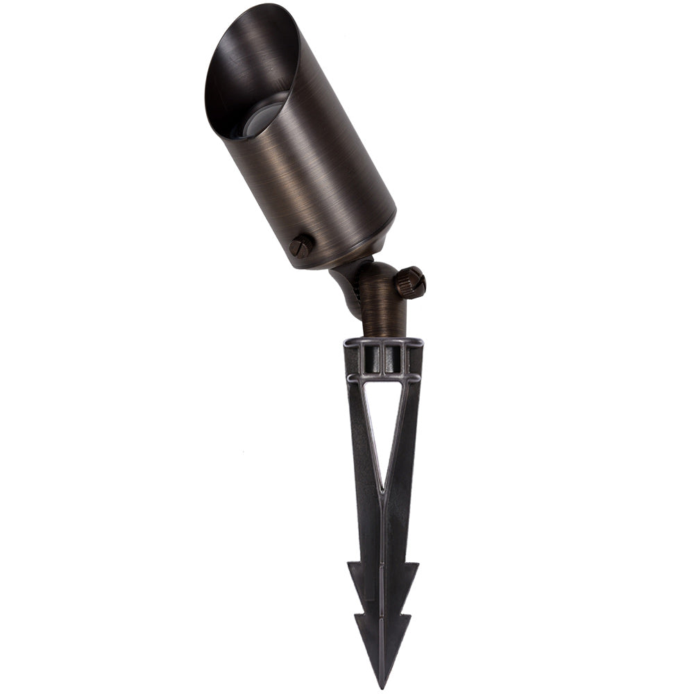 Pro Light Club Brass Spike Light