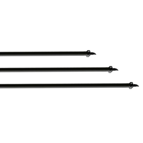 Black poly rigid riser used for 4mm micro irrigation.