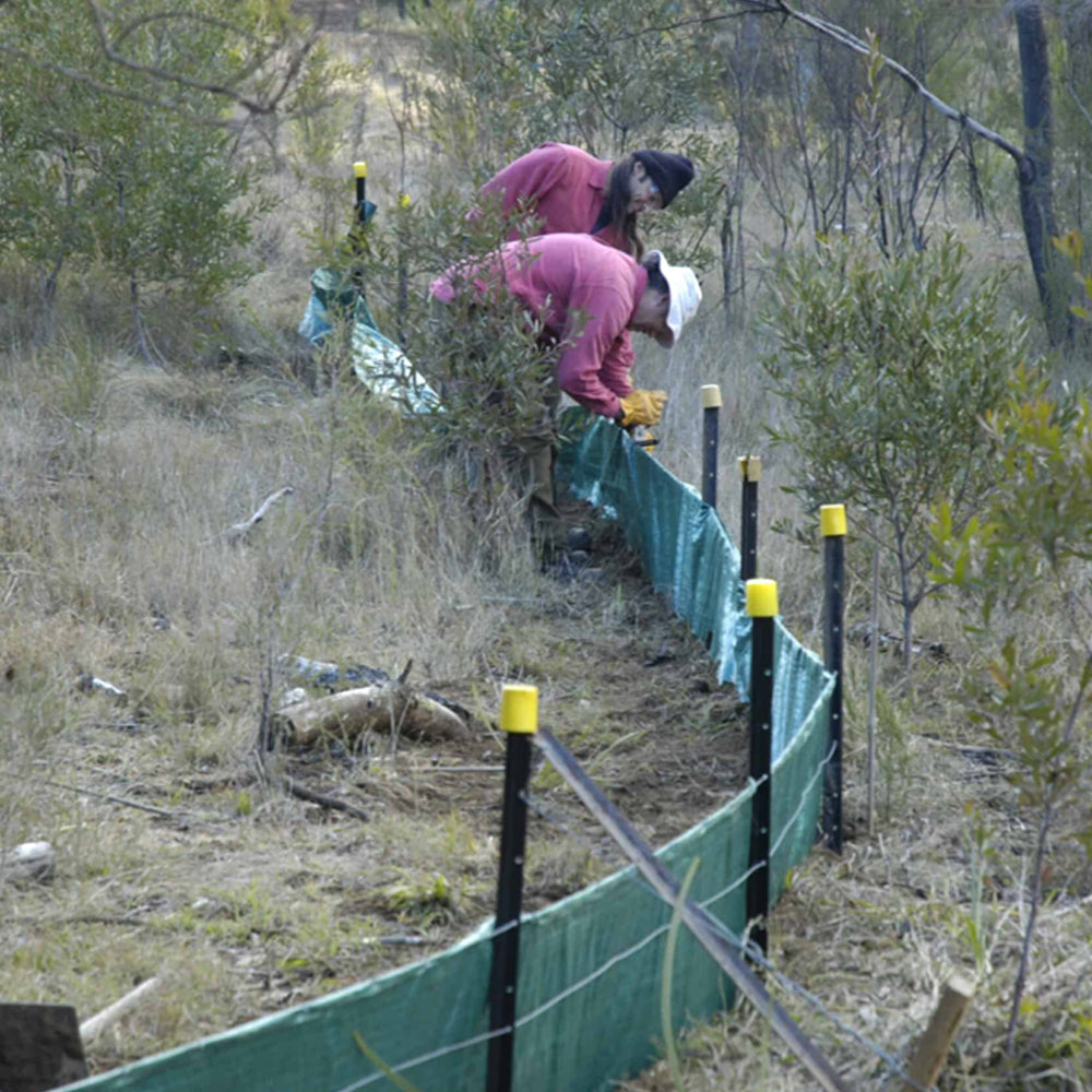 Silt Fence Roll 770mm x 50m - Standard Green