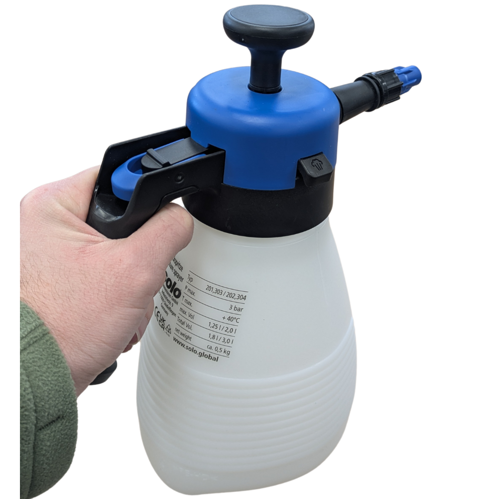Solo Cleanline 1 Litre Alkaline Manual Pressure Sprayer