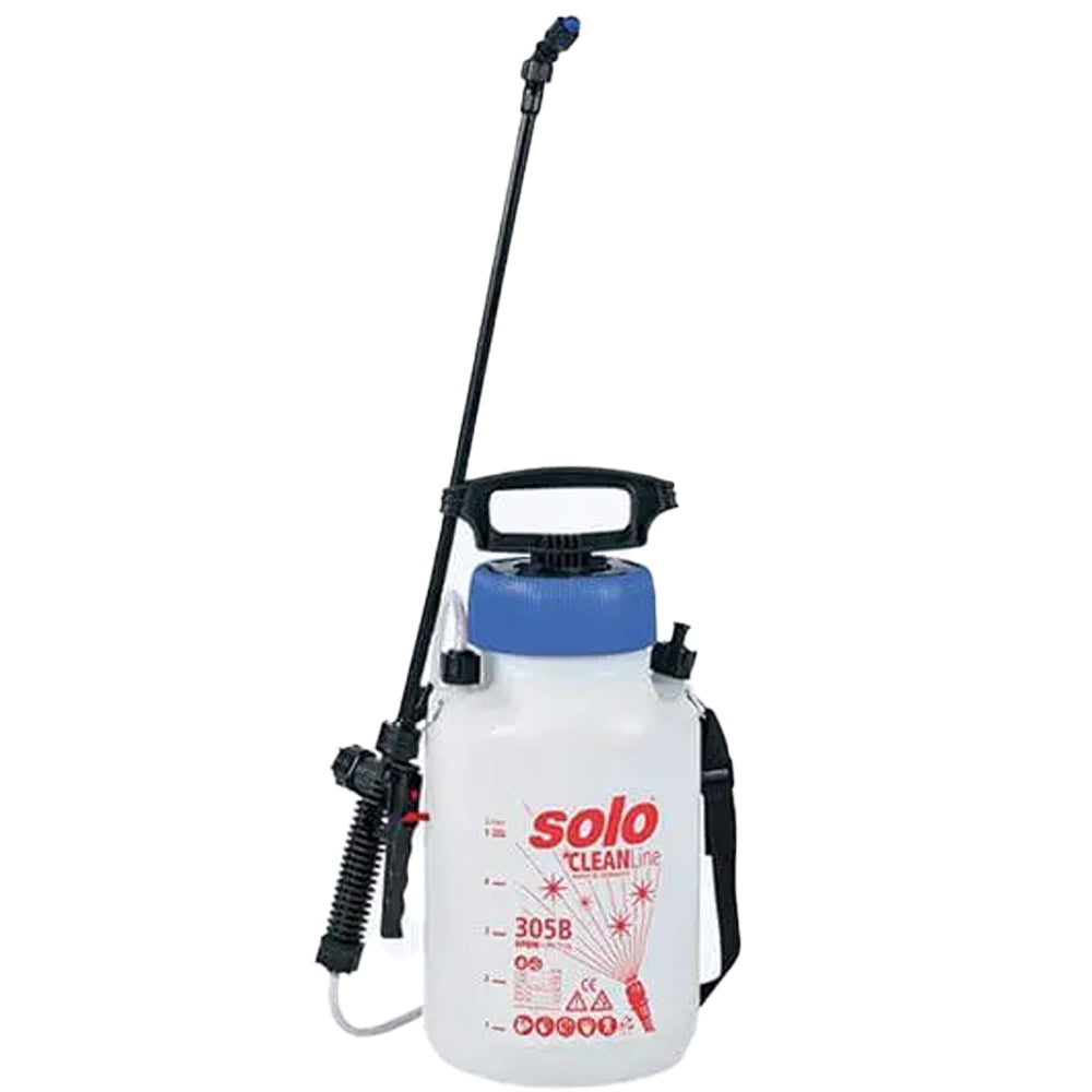 Solo Cleanline 5 Litre Alkaline Manual Pressure Sprayer