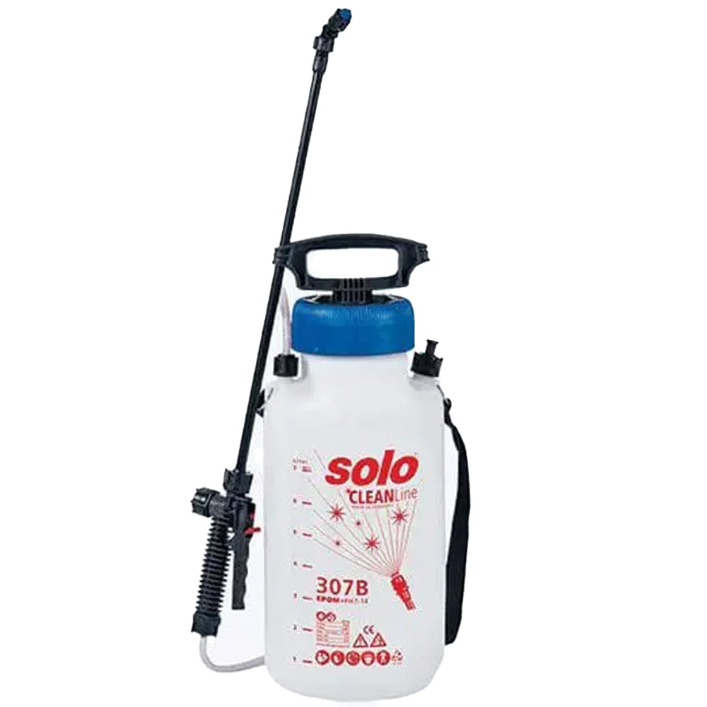 Solo Cleanline 7 Litre Alkaline Manual Pressure Sprayer