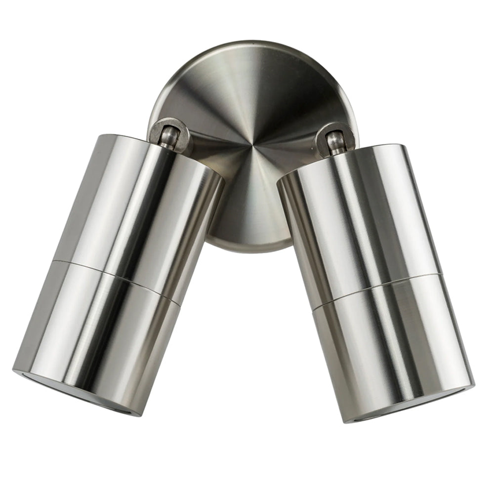 Havit Tivah 316 Stainless Steel TRI Colour Double Adjustable Wall Pillar Lights