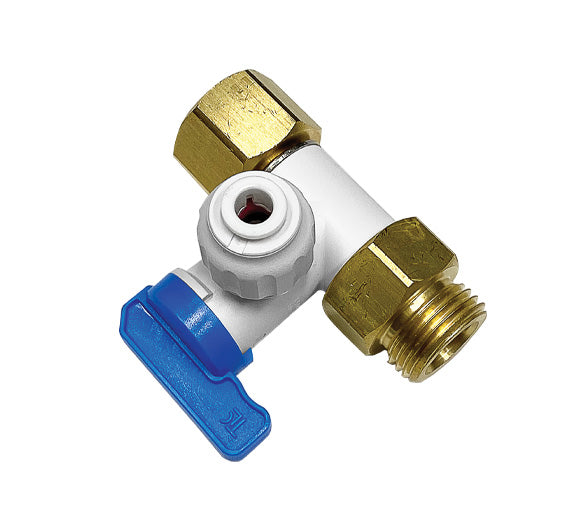 Puretec Smart Tee Angle Stop Valve
