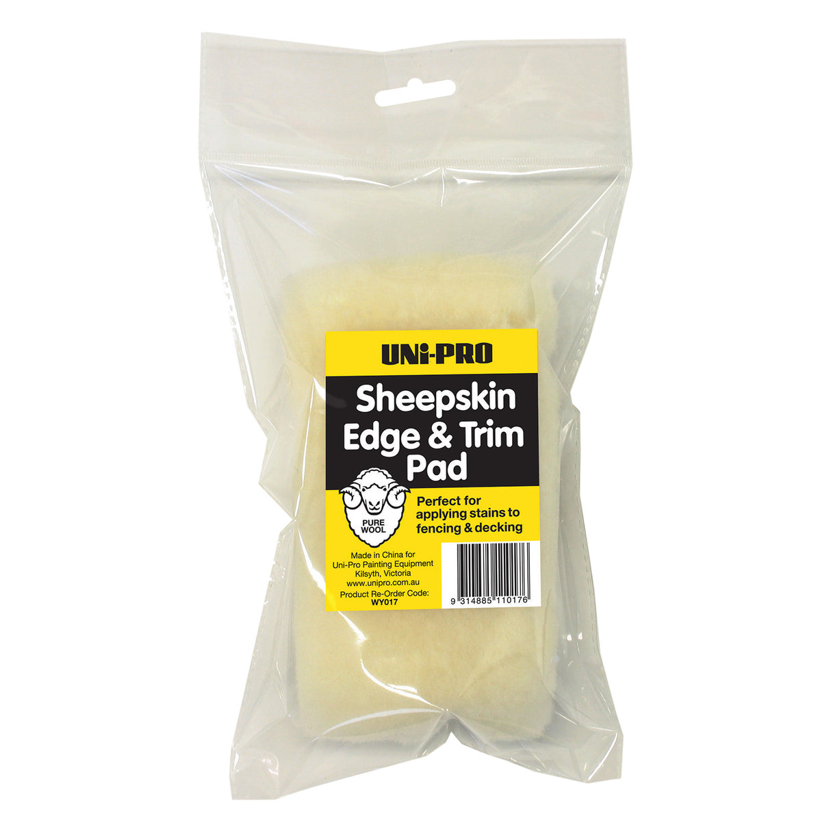 UNi-PRO Sheepskin Stain Edge & Trim Pad