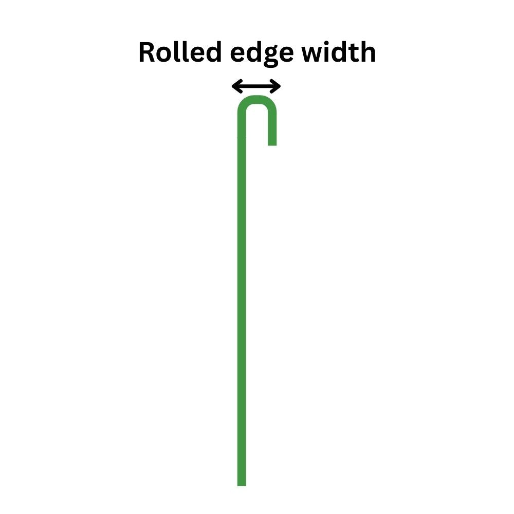 FormBoss Redcore Steel Garden Edging 2440mm