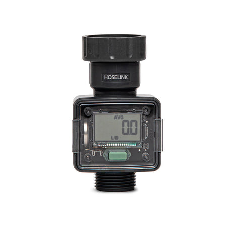 Hoselink Water Flow Meter display close-up