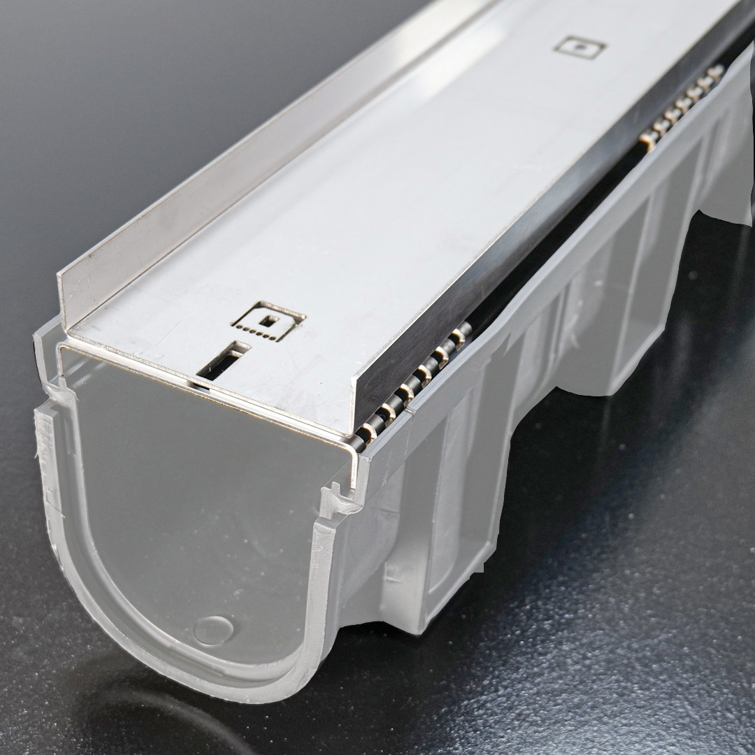 Hide Tile Insert Lineal Drain Kit - 1210mm