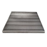 One Channel Stainless Steel Wedge Wire Drain Cover Kit - 342mm
