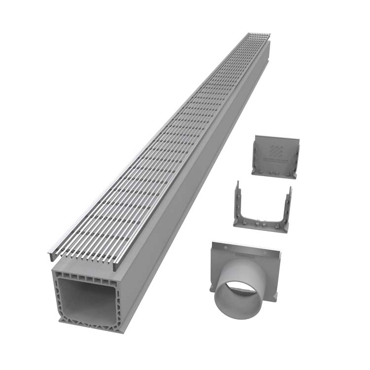 'One Channel' Outdoor Modular Drainage System