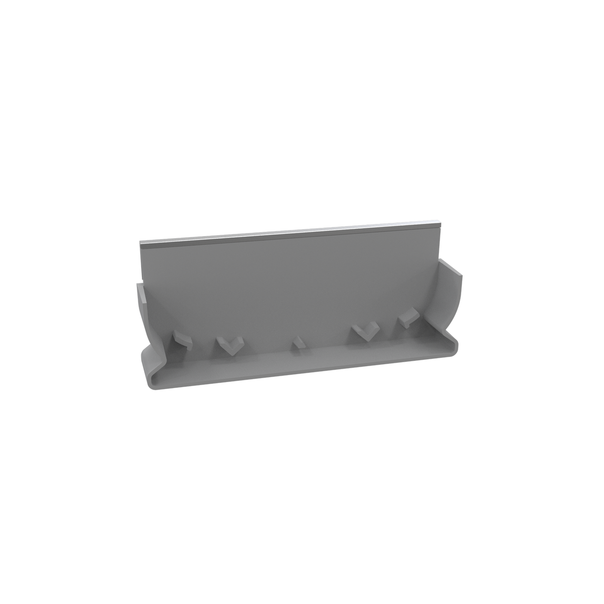 End Caps to Suit One Channel