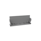 End Caps to Suit One Channel