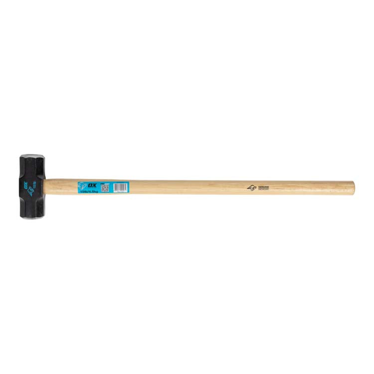OX Pro Sledge Hammer, Hickory Handle - 10lb / 4.5kgs