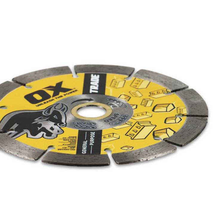 OX Premium Turbo Segmented Blade - Concrete/General Purpose