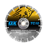 OX Premium Turbo Segmented Blade - Concrete/General Purpose