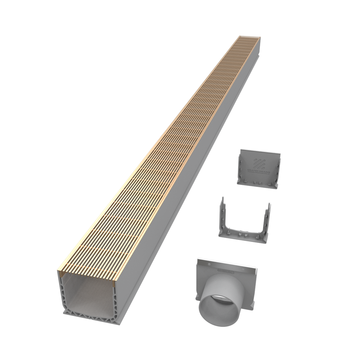 'One Channel' Outdoor Modular Drainage System