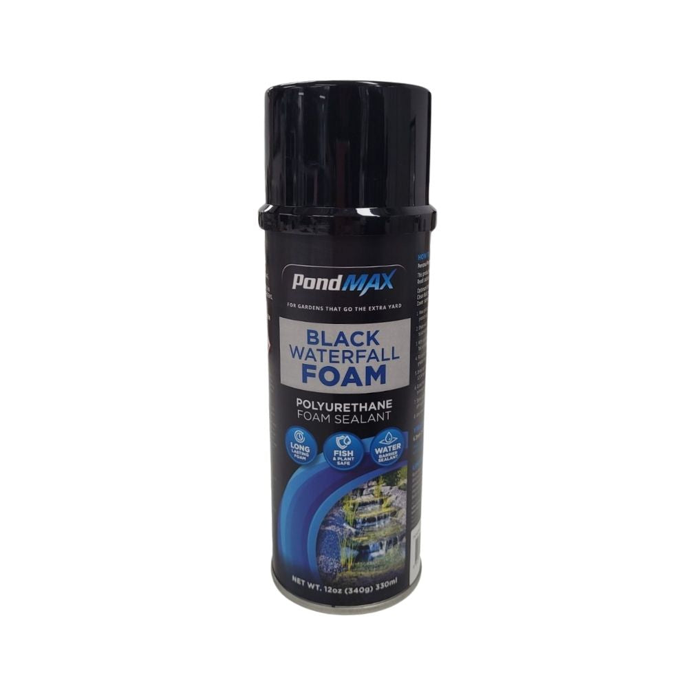 PondMax Black Waterfall Foam