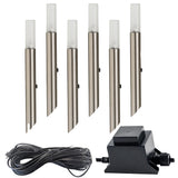 Havit 12V Vidro Stainless Steel LED Garden Spike Lights and Driver Kit