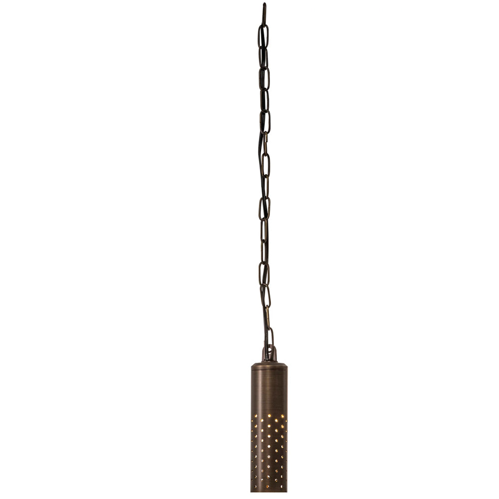 Havit 12V Tri Colour Outdoor Willow Brass LED Pendant