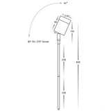 Havit Pointe Adjustable LED Garden Spike Lights