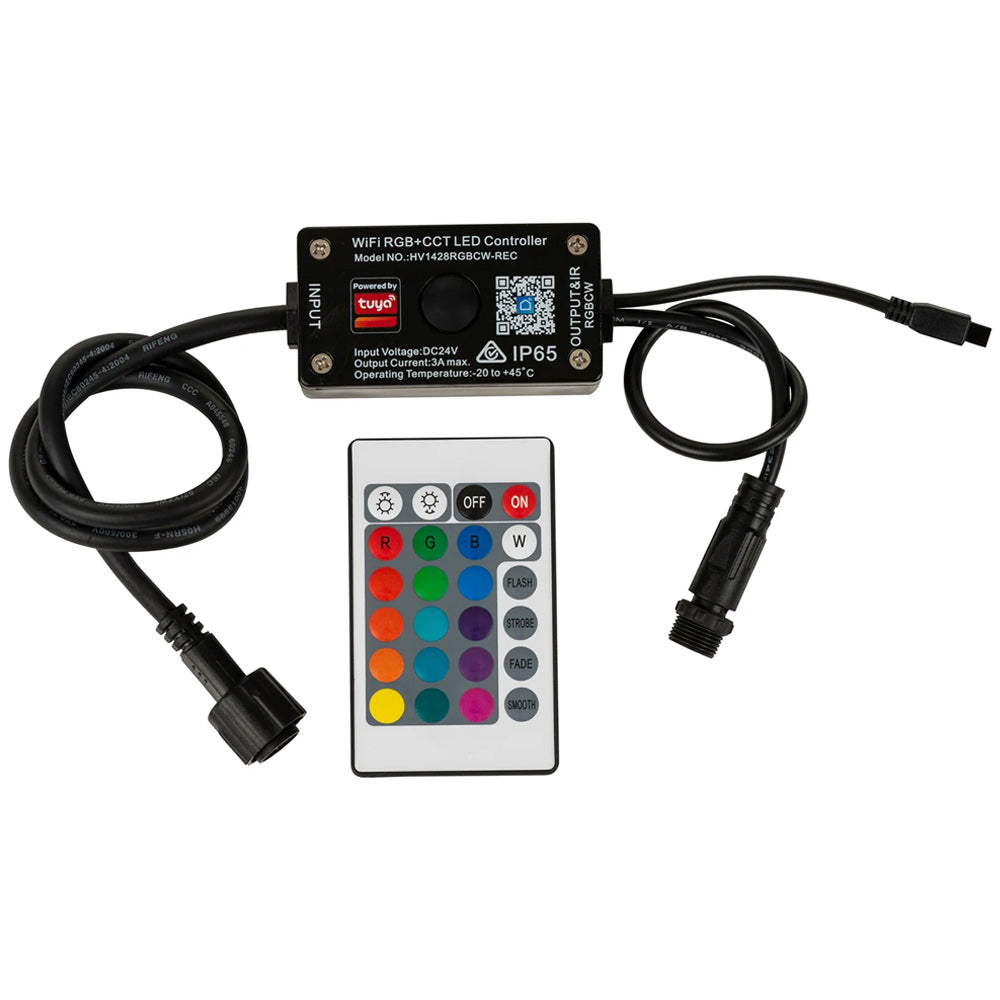 Havit Spitze Black 3w RGBCW Light Wifi Receiver and Remote