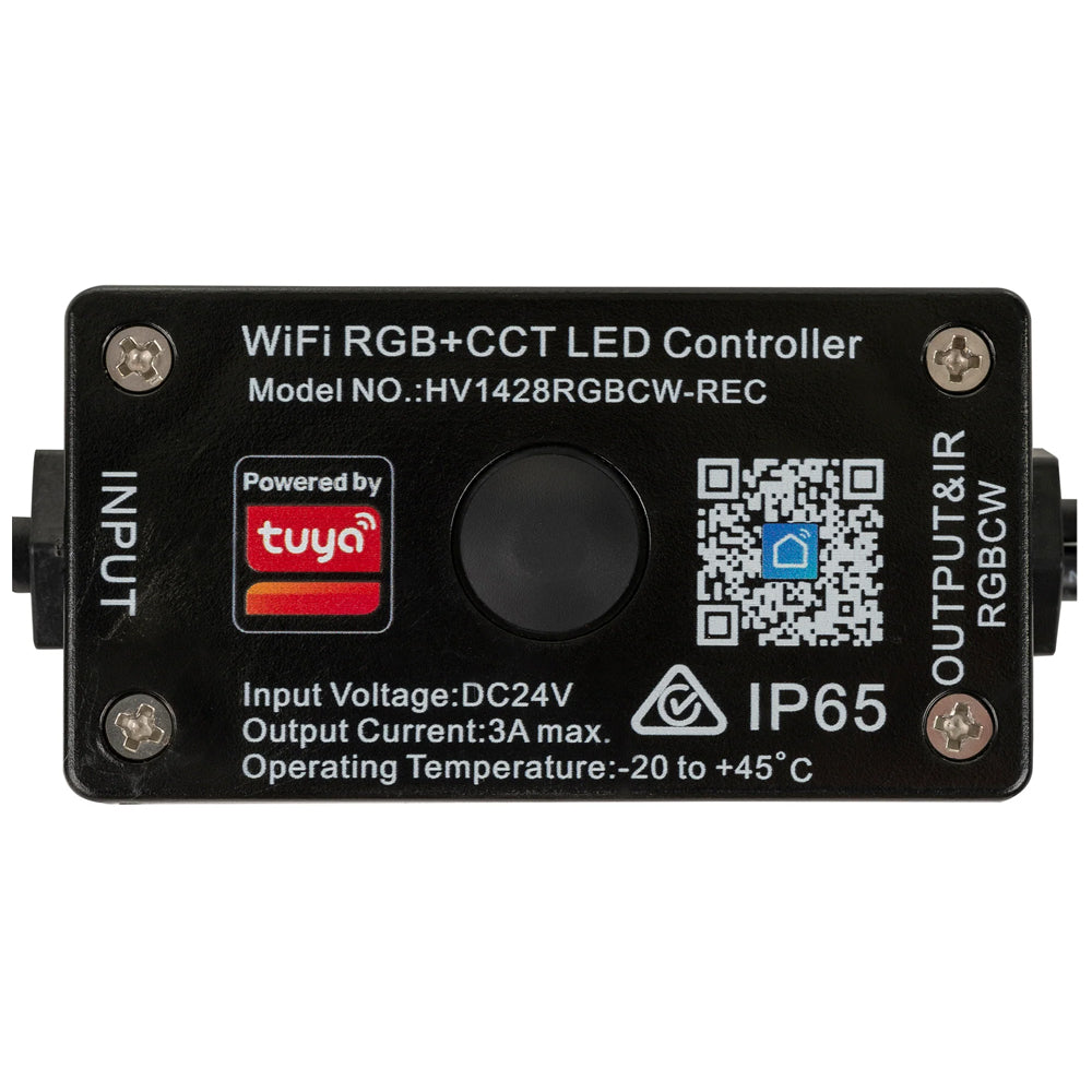 Havit Spitze Black 3w RGBCW Light Wifi Receiver and Remote