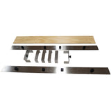 Hide Concrete Pour Lineal Drain Kit 1m with Form Work Kit
