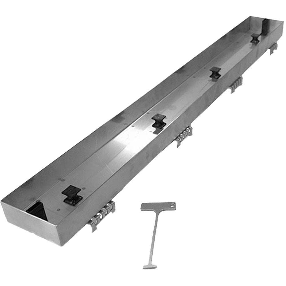 Hide Concrete Pour Lineal Drain Kit 1m with Form Work Kit