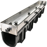 Hide Concrete Pour Lineal Drain Kit 1m with Form Work Kit