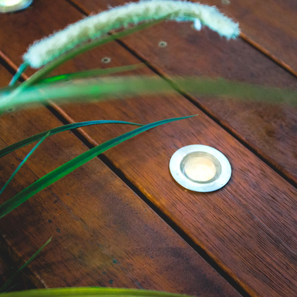Holman 18mm Warm White LED Deck Lights Pack of 10