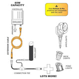 Holman Warm White Garden Lighting Extension Cables