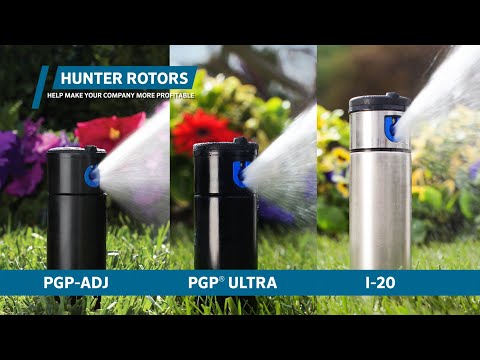 Hunter PGP ADJ Gear Driven Pop Up Sprinkler
